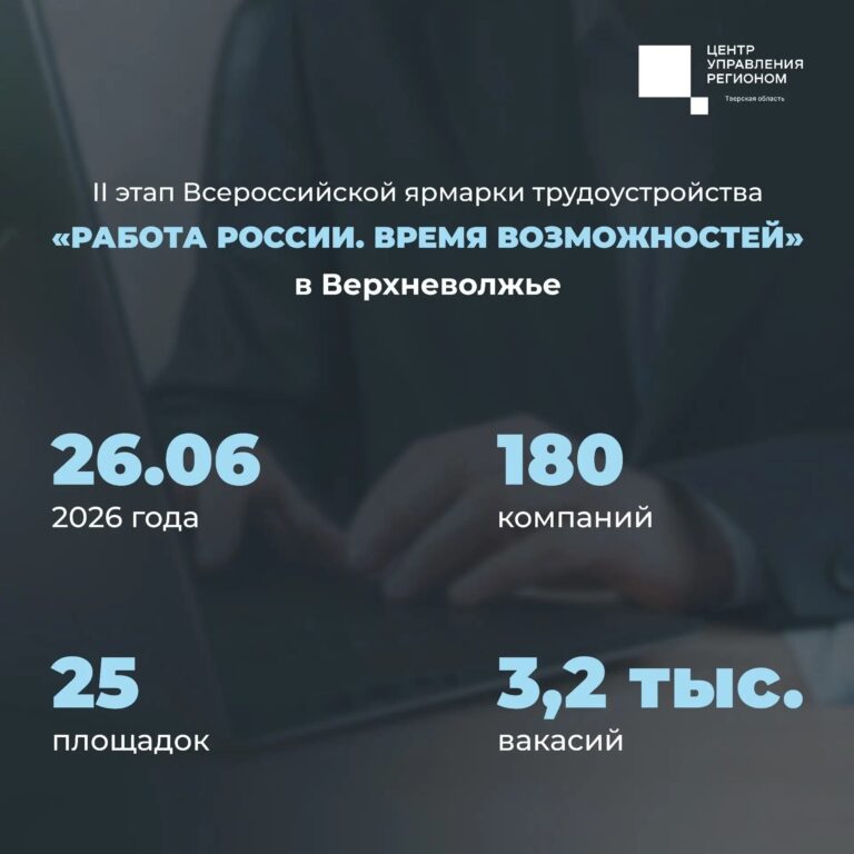 26 июня в Тверской области состоится федеральный этап Всерос…